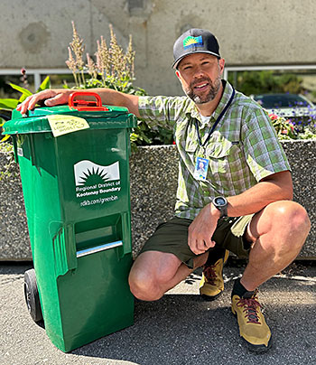 BA Belton with new RDKB green bin