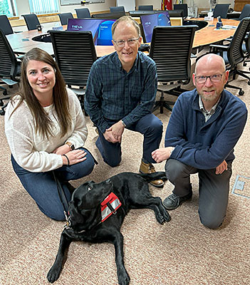 Ireland, RDKB's Furry Hero, Goes Social and Offers Comfort to Those in Need