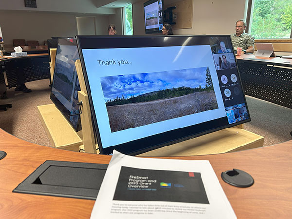 Kootenay Boundary Community FireSmart Resiliency Committee met for the first time