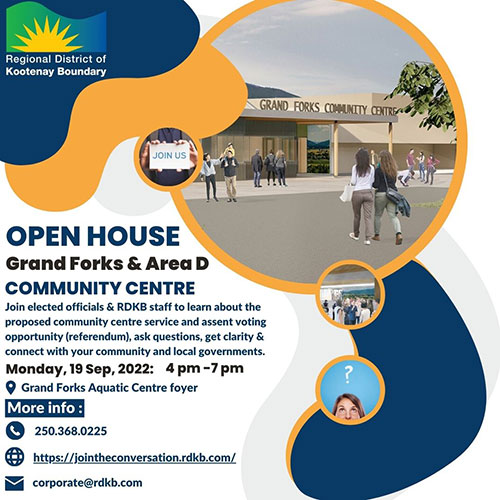 News Release GF Comm Centre Open House