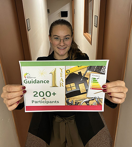 Raven Atherton retrofit program coordinator