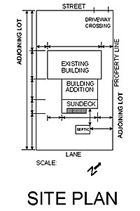 site plan sample