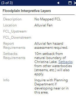 Alluvial Fan Report required