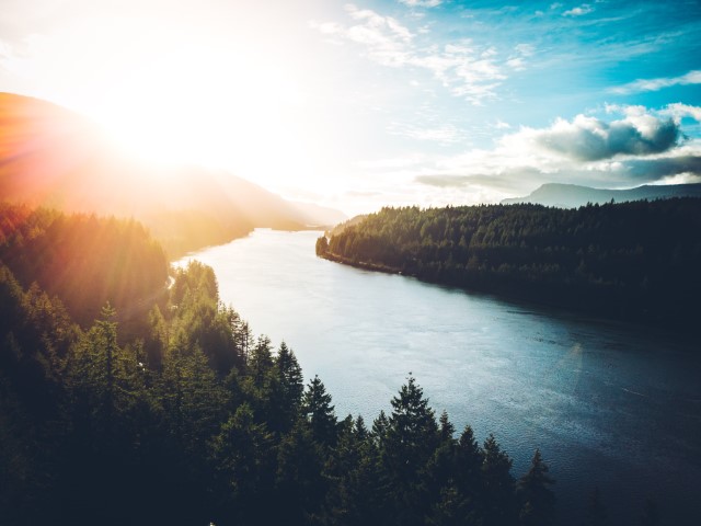 Columbia River; Photo courtesy of Brandon DesJarlais via Unsplash Columbia River; Photo courtesy of Brandon DesJarlais via Unsplash
