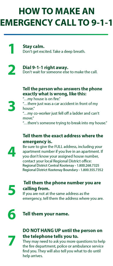How to make an emergency call to 911